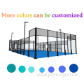 outdoor artificial grass padel tennis court flooring